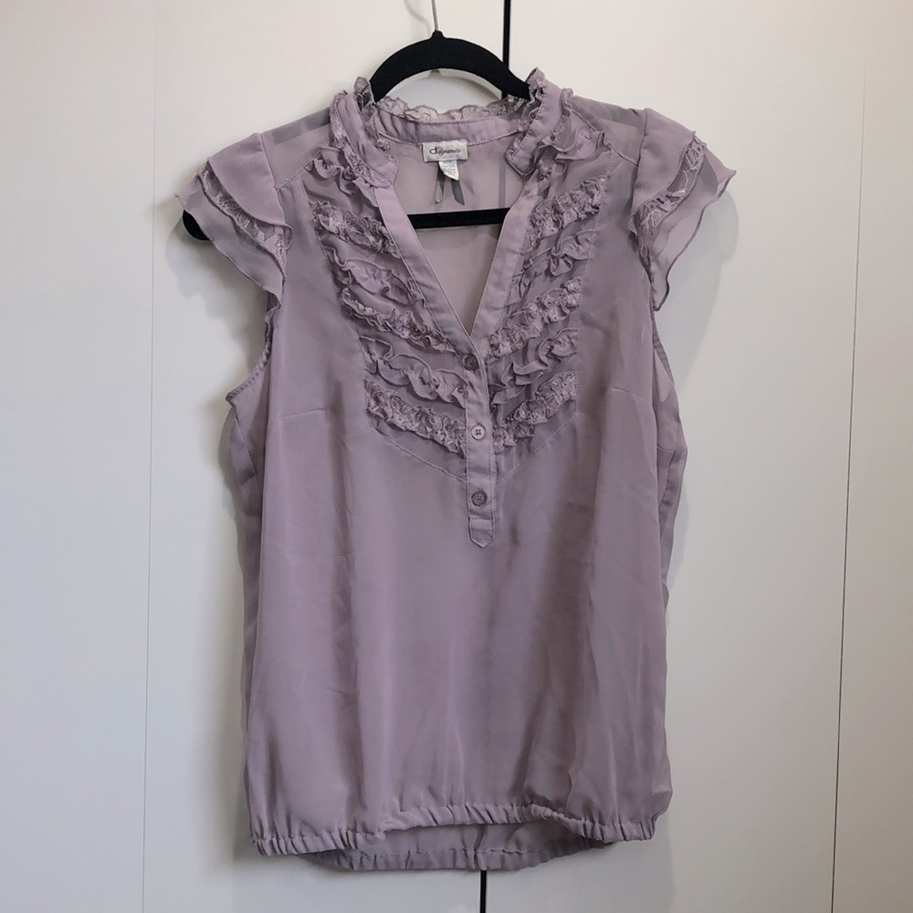 Lavender Blouse